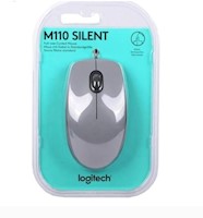 Mouse Logitech M110 Silent Optico Usb- Platagris